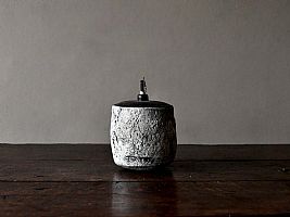 Little Jar with Metal Lid by Simone Krug-Springsguth