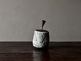 Little Jar with Metal Lid by Simone Krug-Springsguth