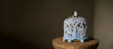Melting Ice Bidori Bottle by Jane Wheeler