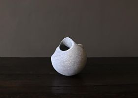 Grey Pebble Sculpture by Mitch Pilkington