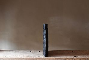 Black Wave Flask by Malcolm Martin & Gaynor Dowling