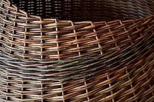 Extra Large Curvaceous Asymmetric Basket by Sue Kirk